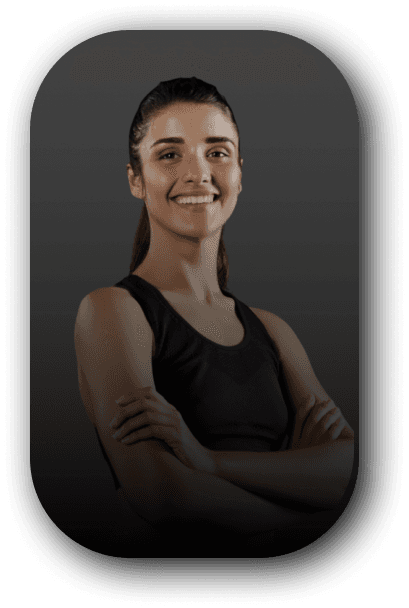 Female fitness trainer