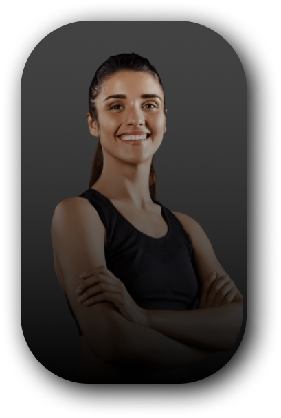 Female fitness trainer